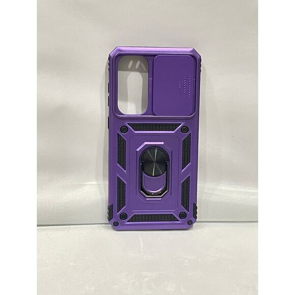 Case Built in Slide Camera Lens Cover+Screen Protector - Picture 5 of 9